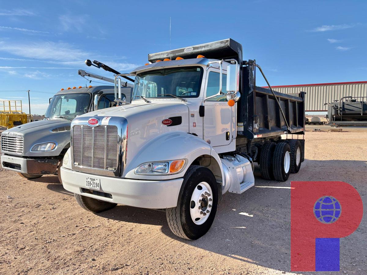 Used 2020 PETERBILT 348 T/A DAYCAB DUMP TRUCK