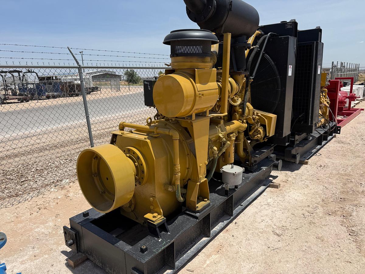 Used CATERPILLAR C15 SER: MCW04275, 540-HP POWER UNIT W/ C-195-100 TORQUE CONVERTER