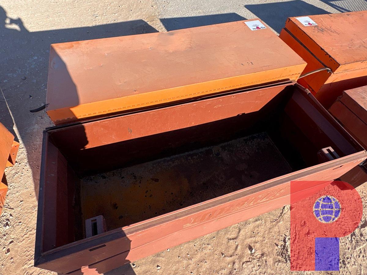 Used (2) 5’ X 2’ X 2’ JOB BOX TOOLBOXES