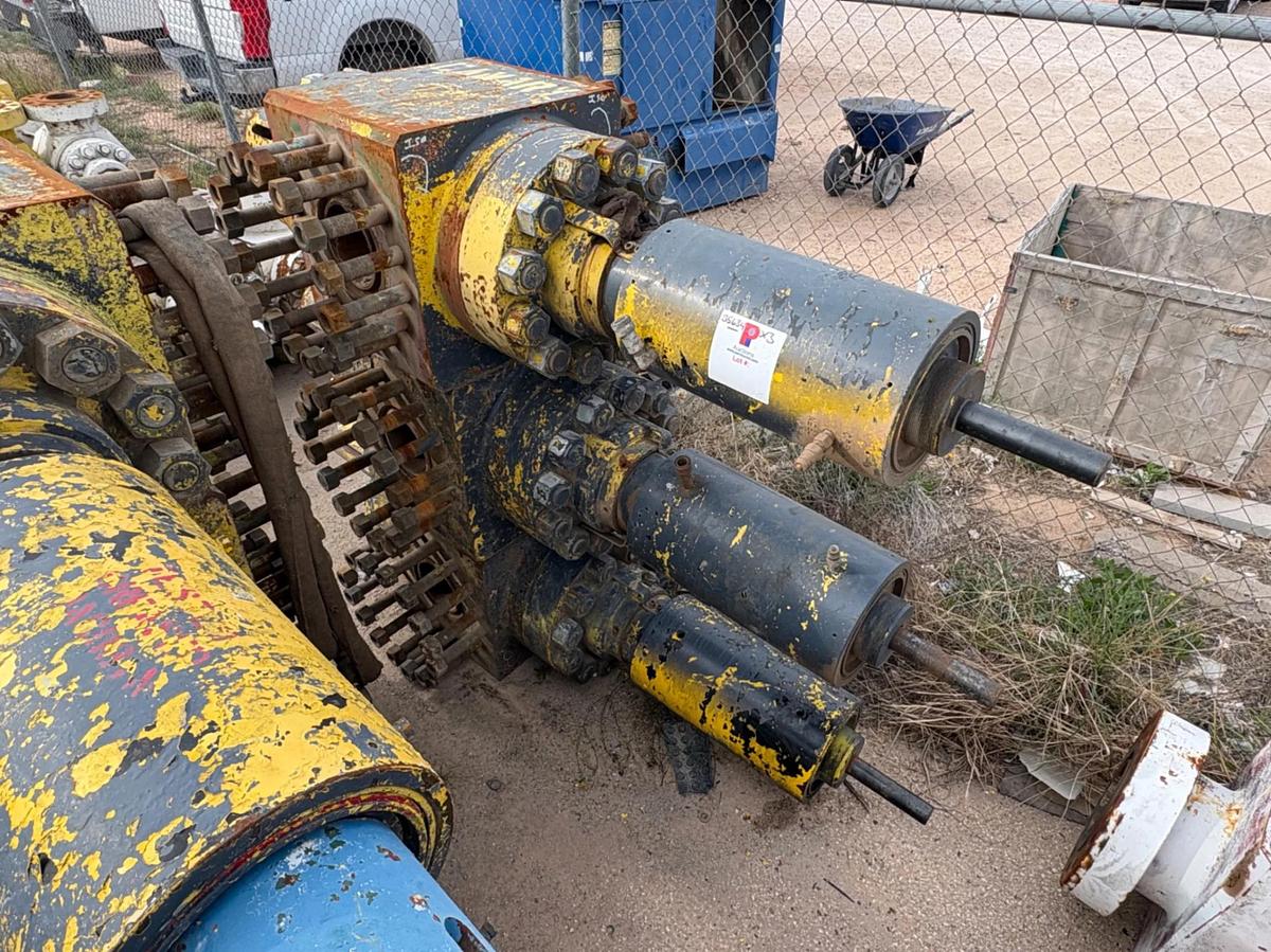 Used (3x$) (3) 7-1/16” 15k hydraulic frac valves