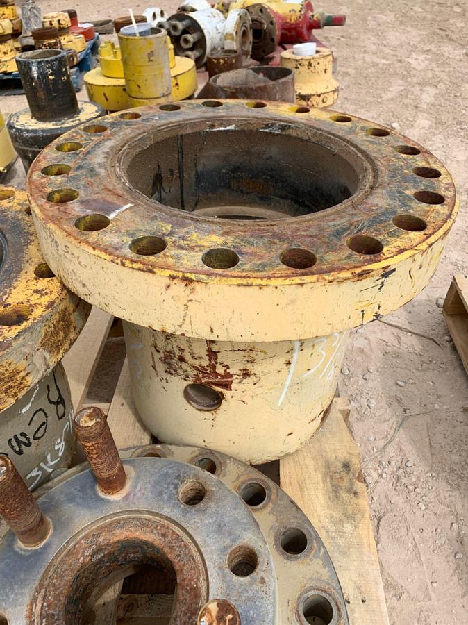 Used Pallets of 13-5/8 x 13-3/8 Spacer Spools