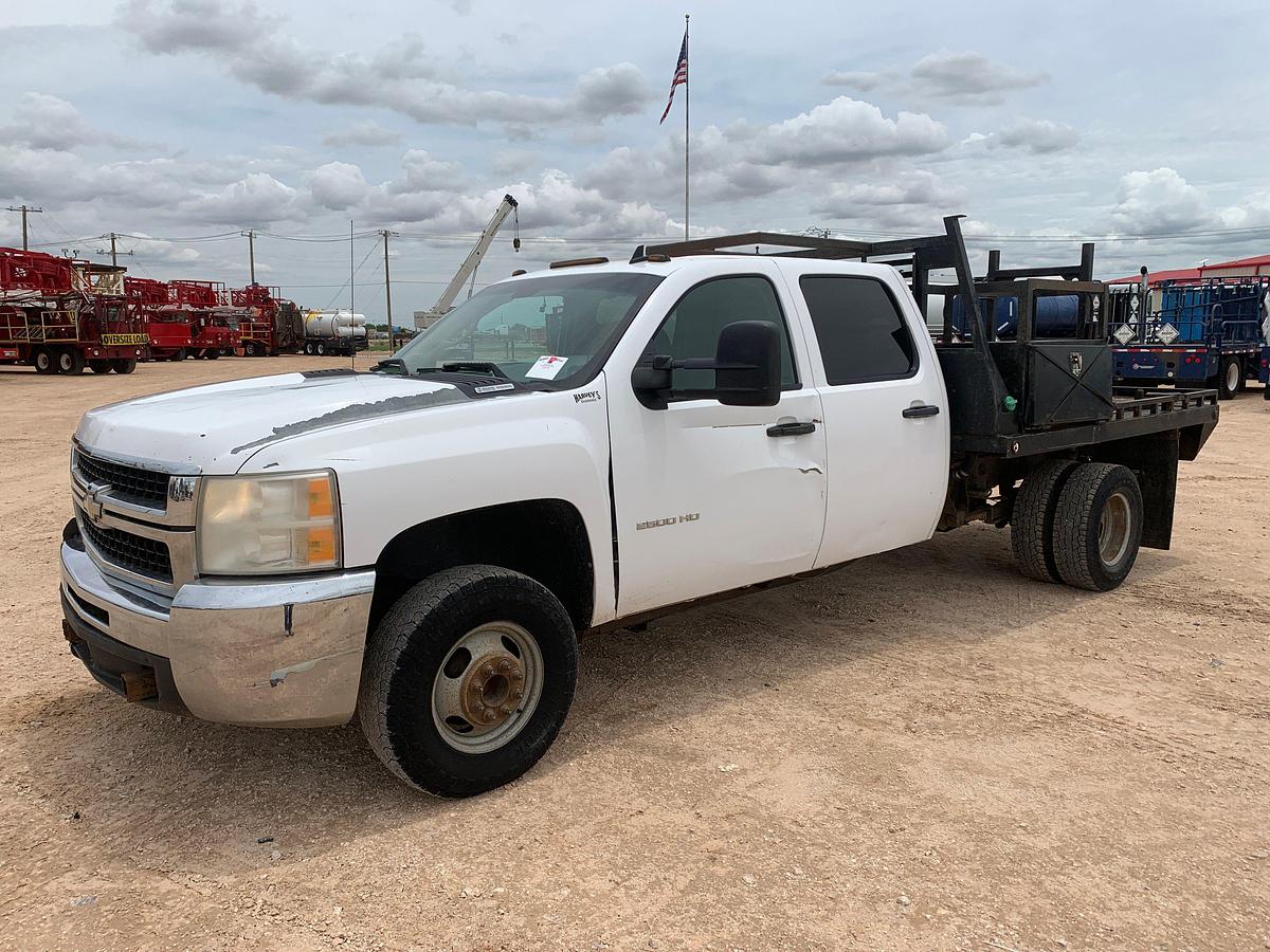 Used 2008 CHEVROLET SILVERADO 3500HD CREW CAB UTILITY TRUCK
