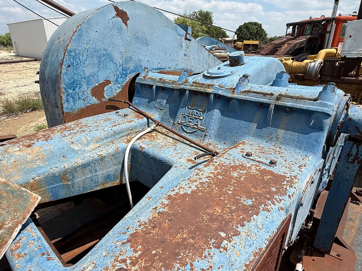 Used IDEAL C-250 DUPLEX MUD PUMP P/B CAT 3406TA, SKIDDED