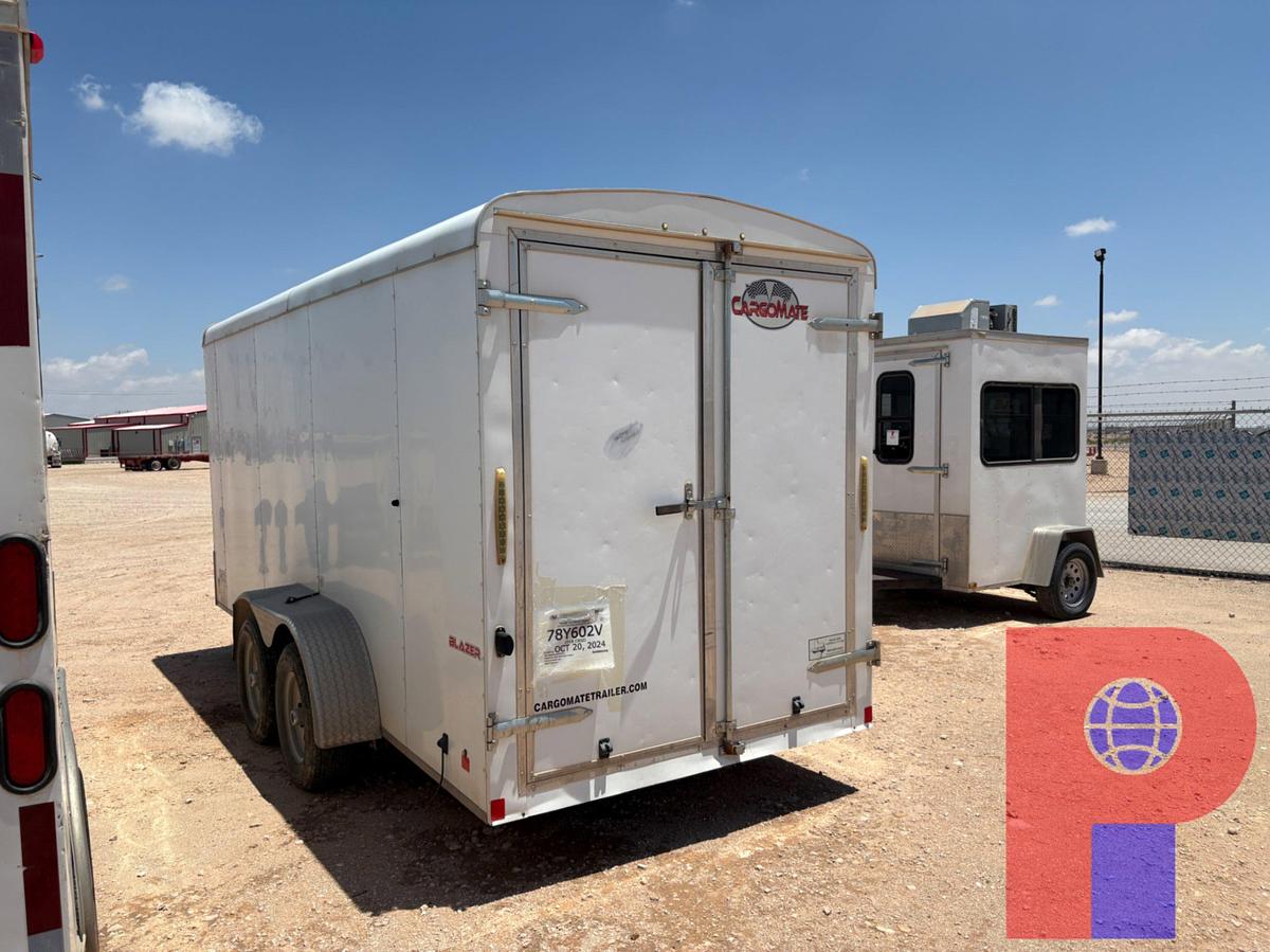 Used 2018 FOREST RIVER 16’ X 6’ T/A BUMPER PULL ENCLOSED TRAILER