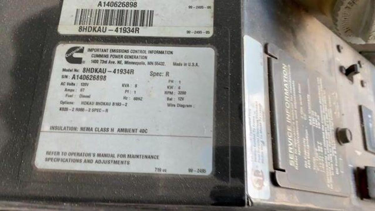 Used 16’ T/A BUMPER PULL DIELECTRIC CARGO TRAILER