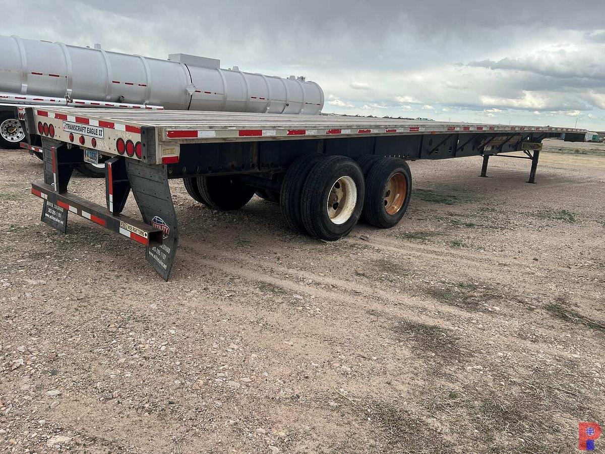 Used 2011 TRANSCRAFT 53’ X 102” T/A FLATBED TRAILER