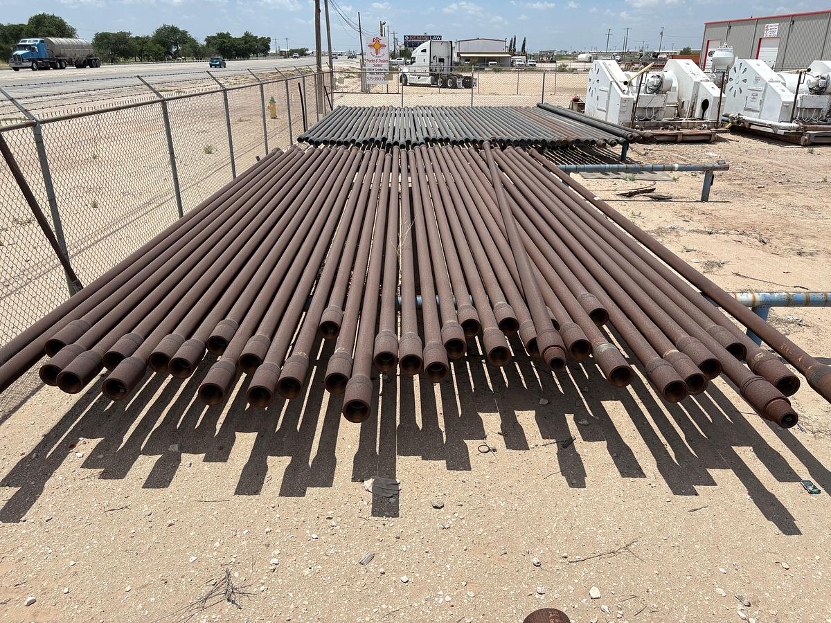 Used (37 JTS) of 4-1/2”od structural drill pipe