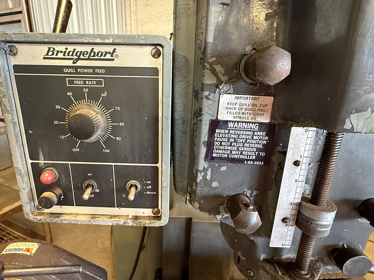 Used BRIDGEPORT SERIES II 2-SPD 58” x 11” MILLING MACHINE