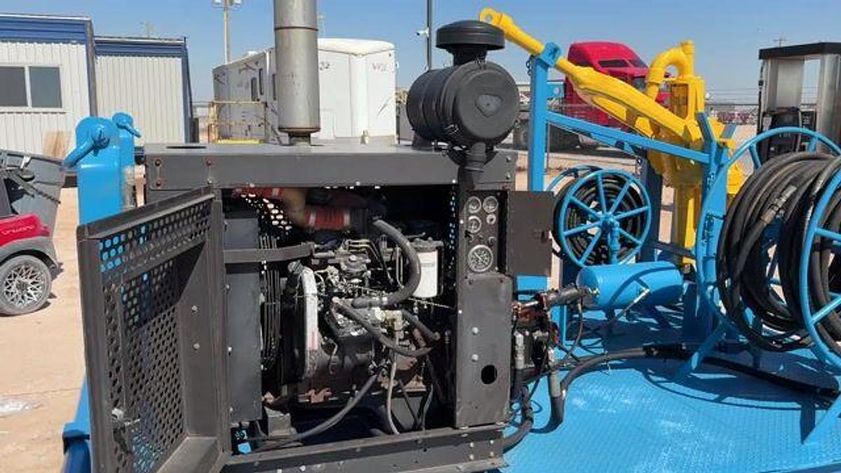 Used BOWEN 2.5 85-TON POWER SWIVEL UNIT, SKIDDED