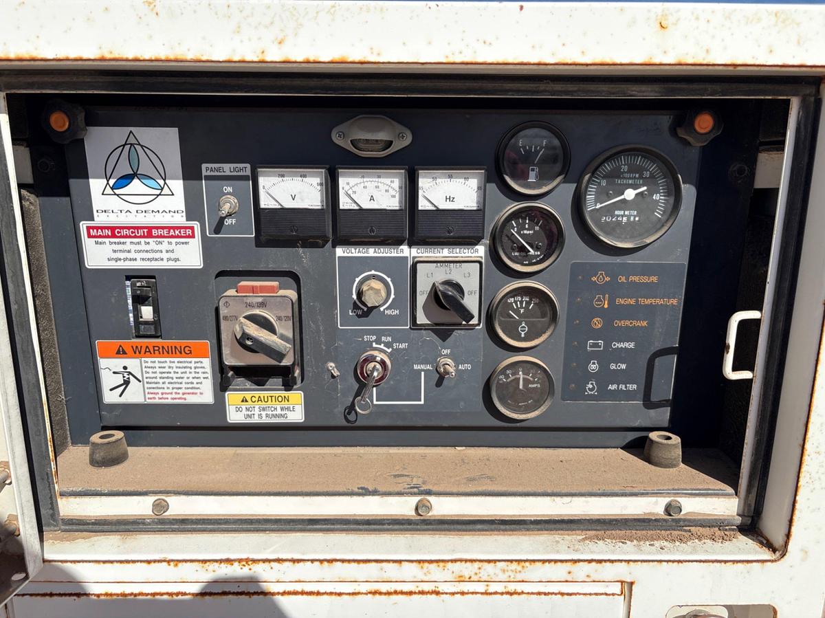 Used 2008 MILLER POWER PRO 25 S/A BUMPER PULL 25KW GENERATOR