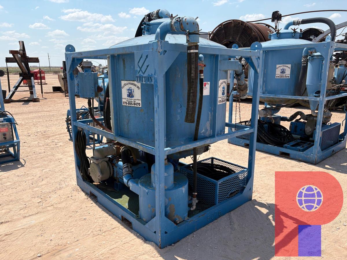 Used TRITON T-500 PORTABLE VACUUM UNIT