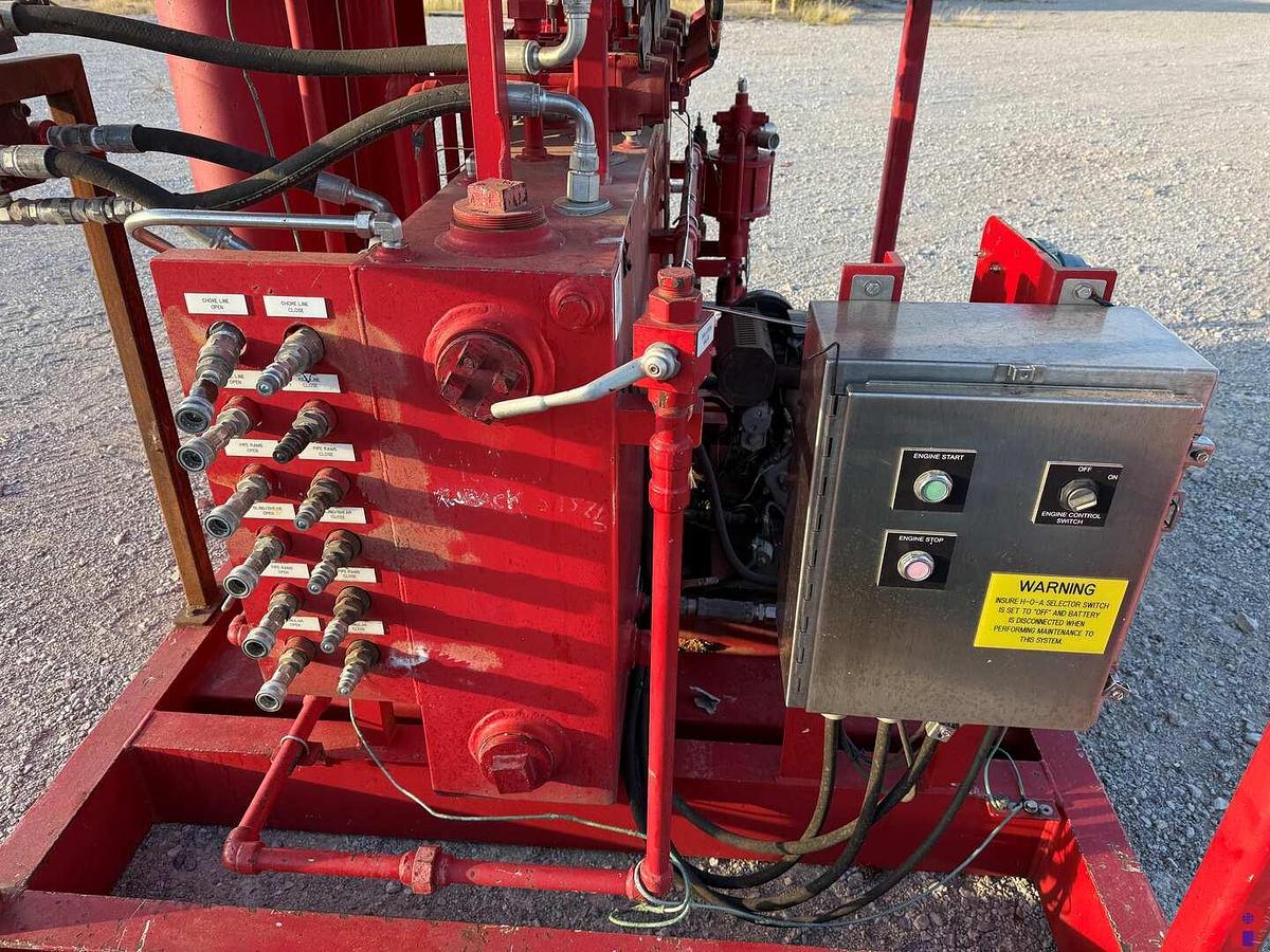 Used 2011 CAD 4-STATION 40 GAL. 3K WP ACCUMULATOR CLOSING UNIT