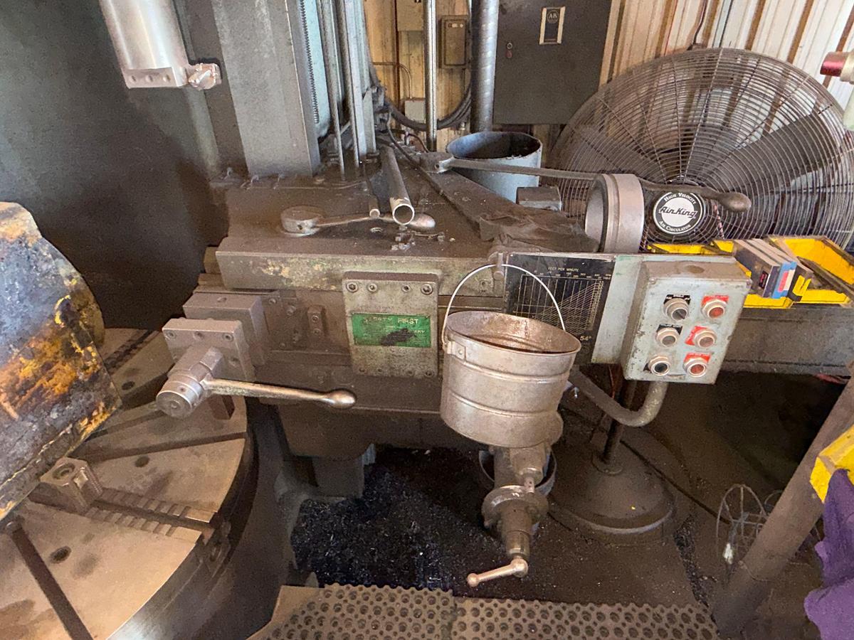 Used BULLARD 54” CUT MASTER VERTICAL TURRET LATHE (VTL)