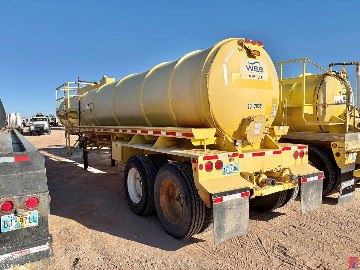 Used 1983 OVERLAND 130BBL T/A FLUID HAUL TRAILER