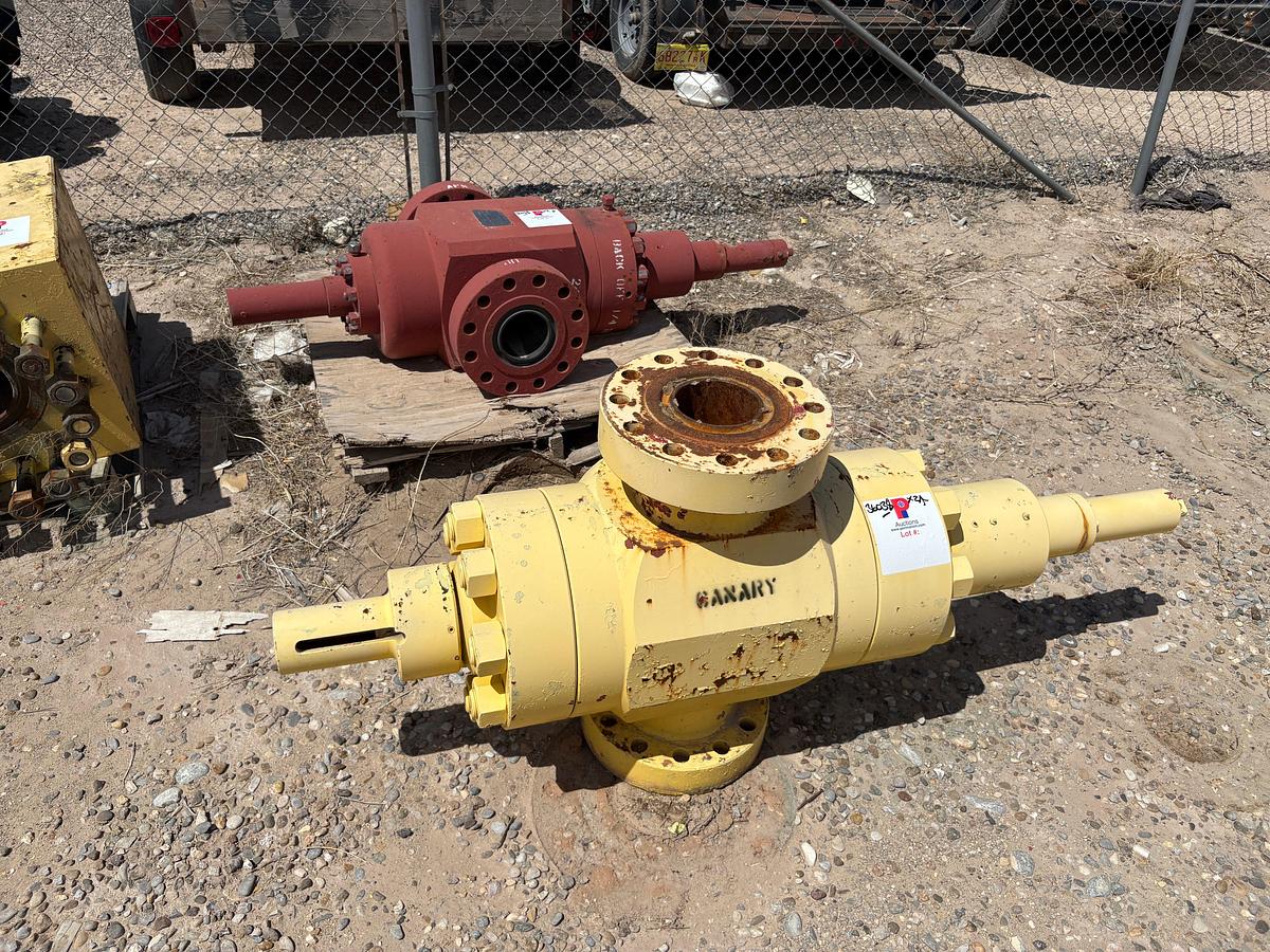 Used (2x$) (2) 5-1/8” 10K gate valves