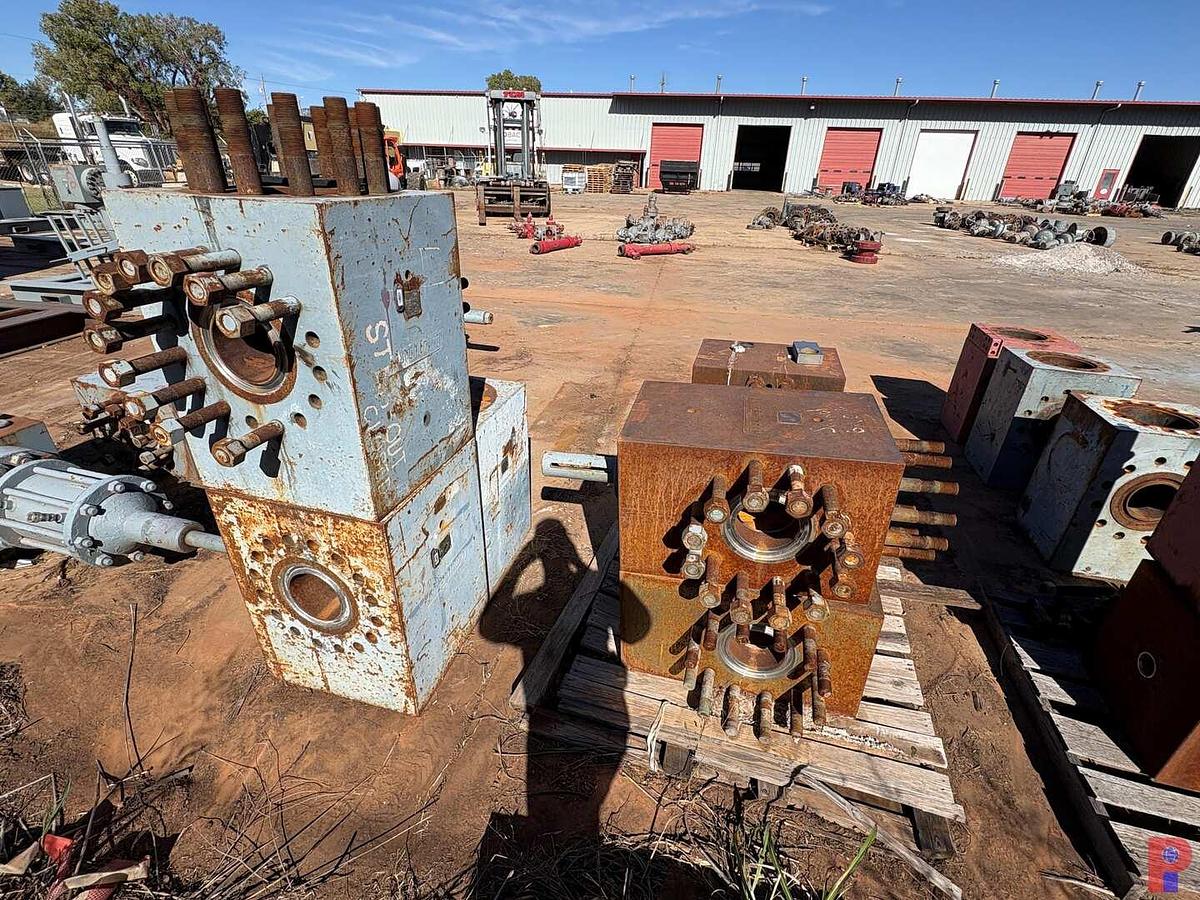 Used (6) CHURCH ENERGY 7-1/16” 15K & 10K FRAC VALVE BODIES