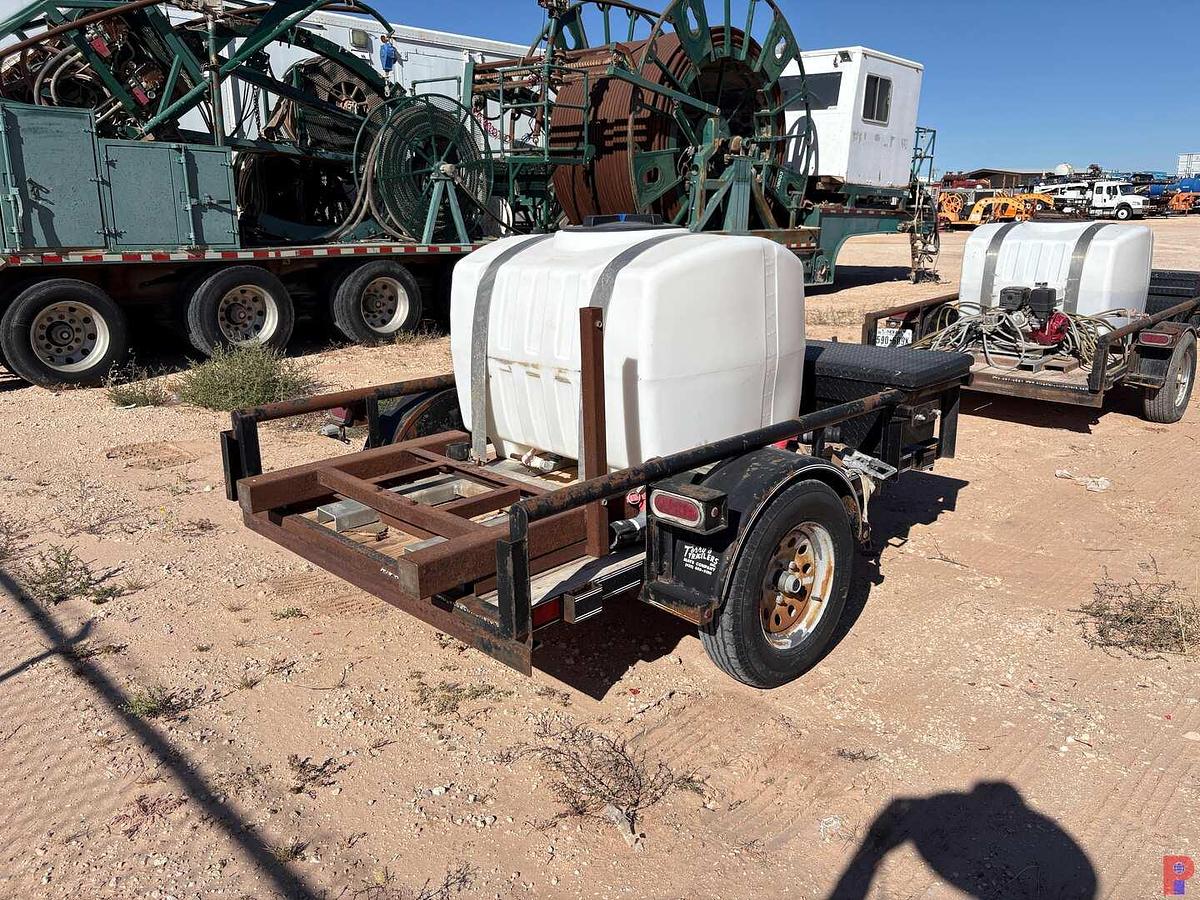 Used 2019 STAGECOACH TRAILERS 10’ X 5’ S/A BUMPER PULL PRESSURE WASH TRAILER