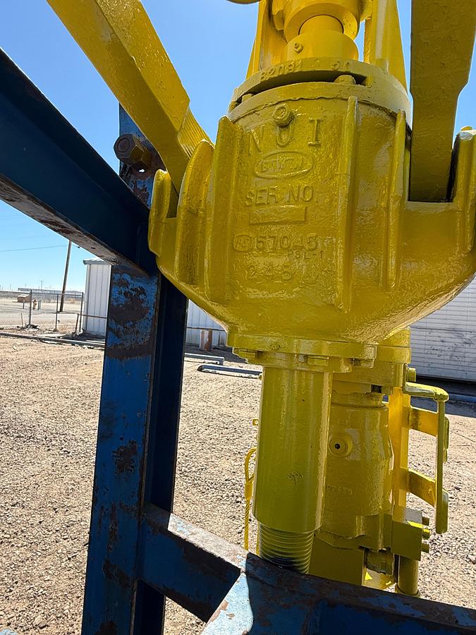 Used 2011 BOWEN S2.5 85-TON POWER SWIVEL MTD ON 2011 PRECISION PUMP T/A GOOSENECK TRAILER