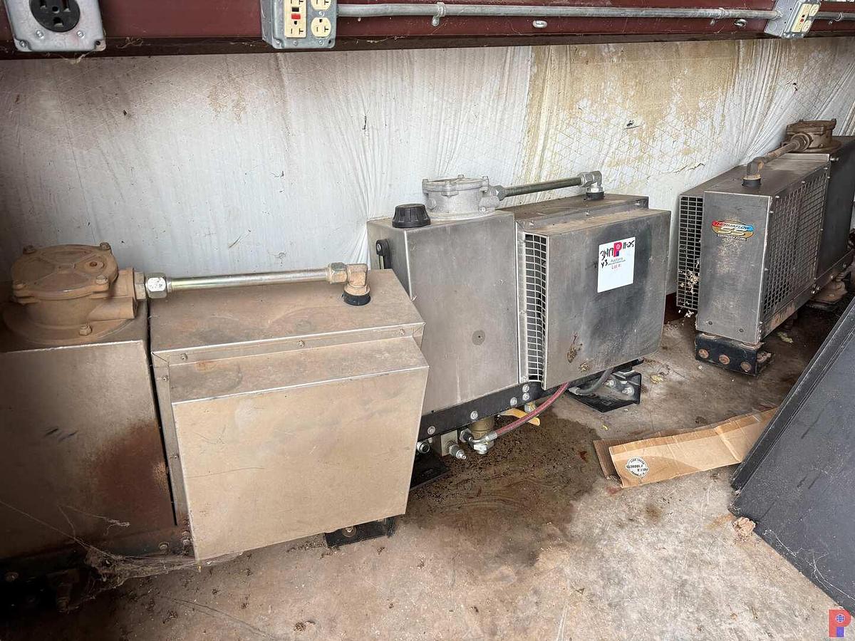 Used (3) THERMAFLOW SS WET KIT TANKS W/ HYD COOLING