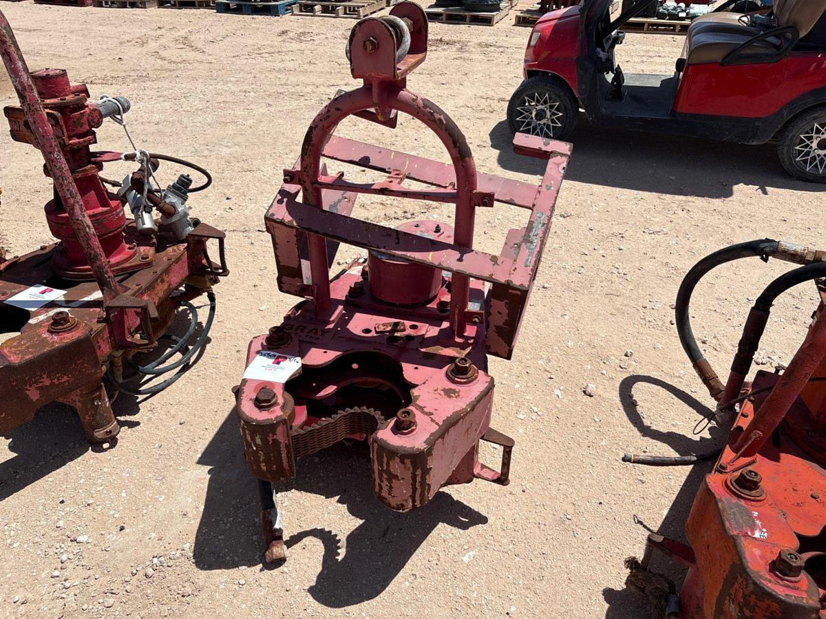 Used Gray chain 3570 hydraulic pipe spinner