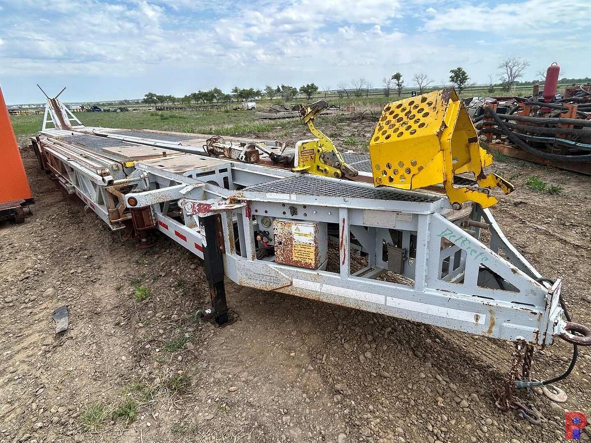 Used 2012 RANGELAND 3545T 52’  T/A HYDRAULIC PIPE HANDLER TRAILER