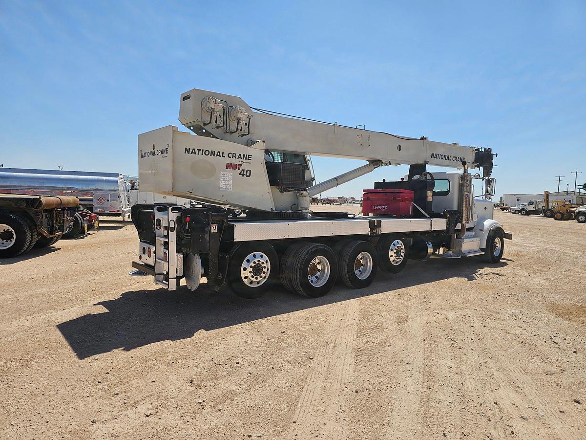 Used 2013 NATIONAL NBT-40 40 TON CRANE MTD ON 2013 PETERBILT 367