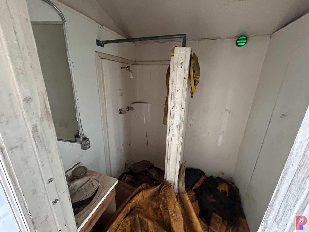 Used 33’ X 8.5’ X 9.5’ TOOL PUSHER DOGHOUSE W/ LOCKER ROOM & BATHROOM