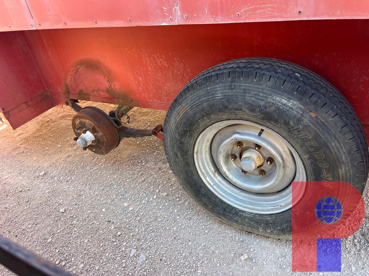 Used SHOPBUILT 14’ T/A DOG HOUSE TRAILER