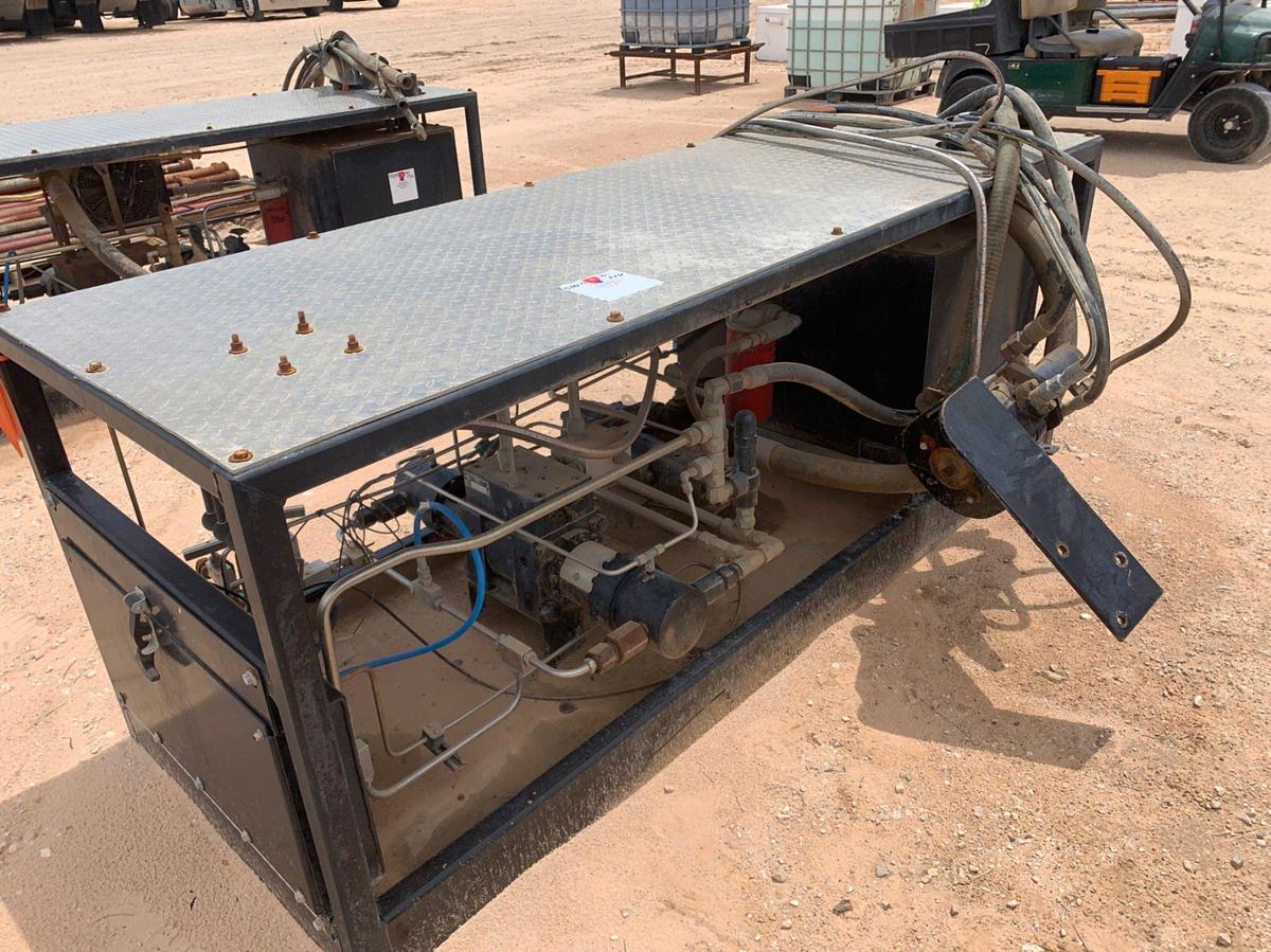 Used CHECO Skidded Grease Injection Unit