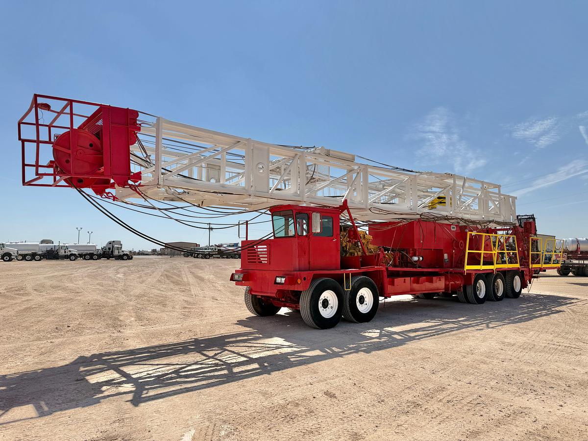 Used 1979 COOPER LTO-350-DD 5-AXLE WELL SERVICE RIG