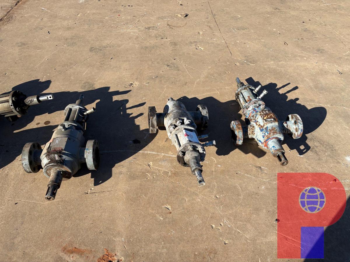 Used (7X$) (5) 2-1/16” 10K HYDRAULIC & (2) MANUAL GATE VALVES