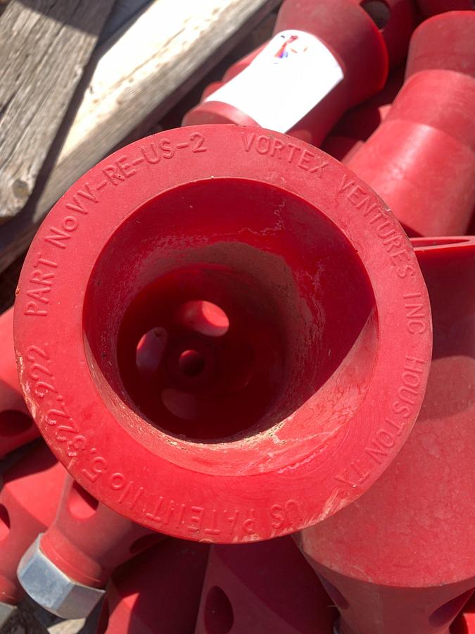 Used Pallet of Vortex Radial Eductors