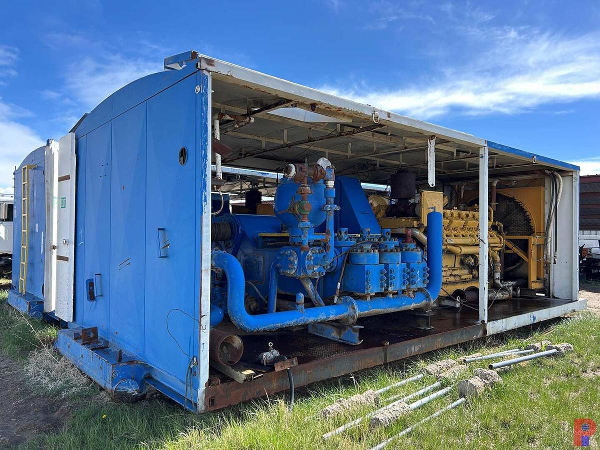 Used NATIONAL 10-P-130 TRIPLEX MUD PUMP P/B CATERPILLAR D399