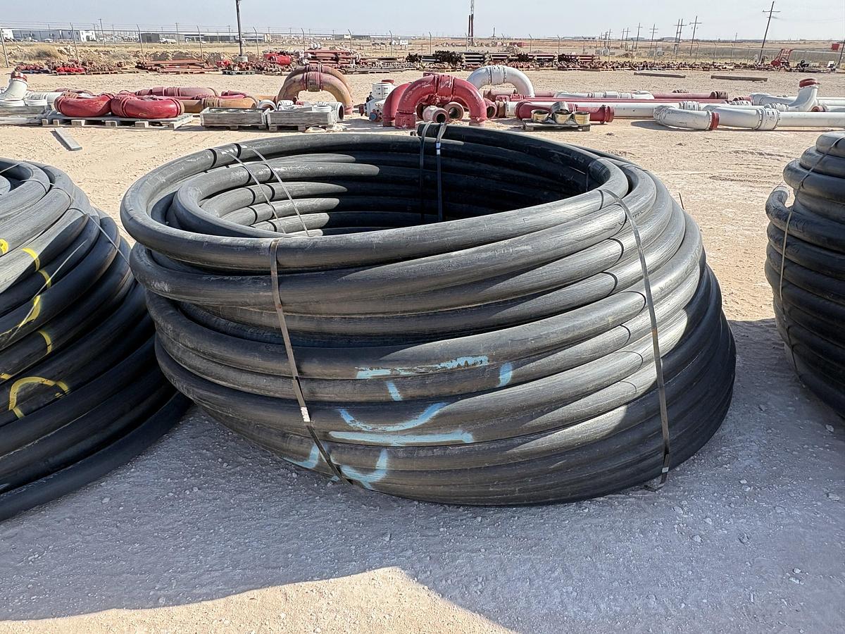 Used 1,000 FOOT ROLL OF 3” IPS DR9 POLY PIPE