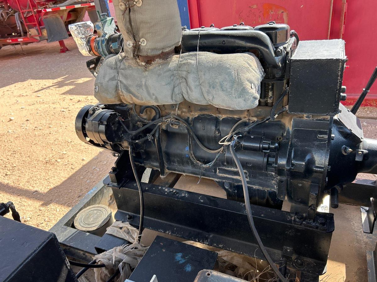 Used WHEATLEY TRIPLEX PUMP P/B DEUTZ F5L 912 DIESEL  ENGINE W/ PTO CLUTCH SKIDDED