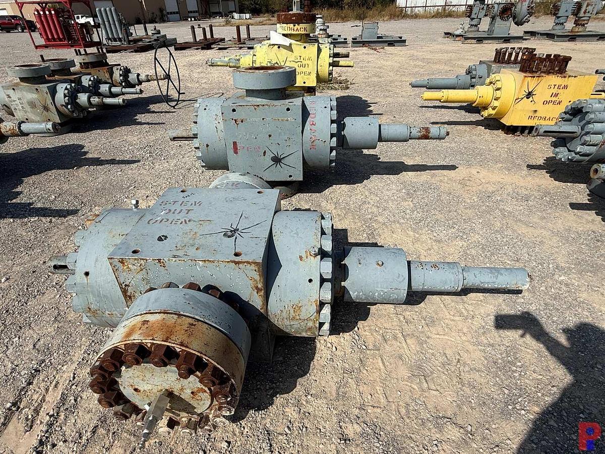 Used (2 X $) 7-1/16” 15K WP MANUAL FRAC VALVES