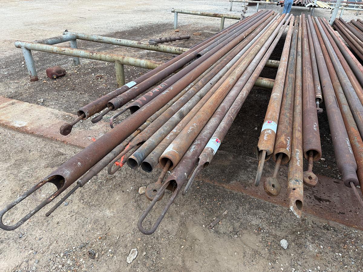 Used (11) 1-1/2” THRU 4” BAILERS & SAND PUMPS
