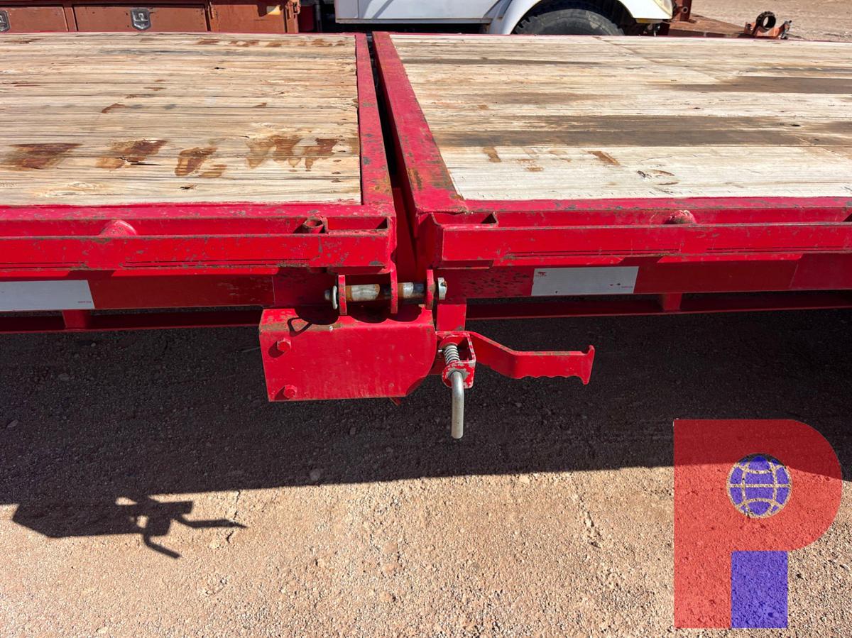 Used 2023 TEXAS BRAGG 30’ T/A TILT DECK GN TRAILER