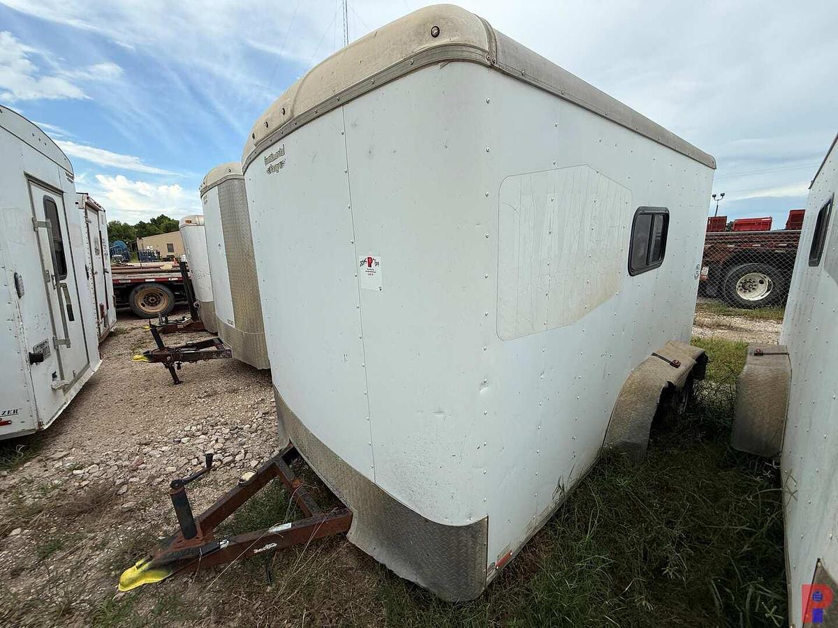 Used 2015 FOREST RIVER 12’ T/A BUMPER PULL CREW / DOGHOUSE TRAILER