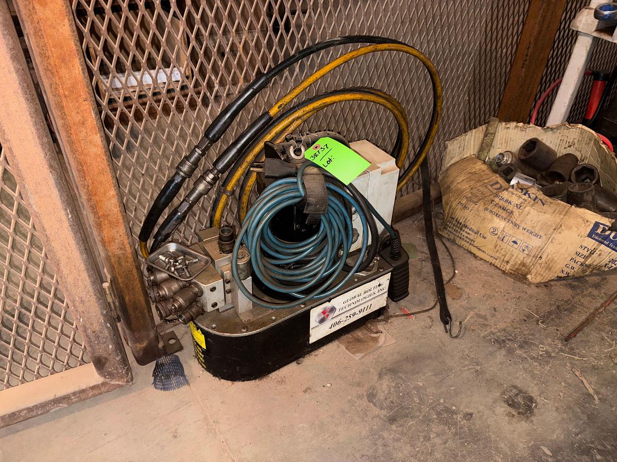 Used Global bolting technologies 10k psi hydraulic power pack