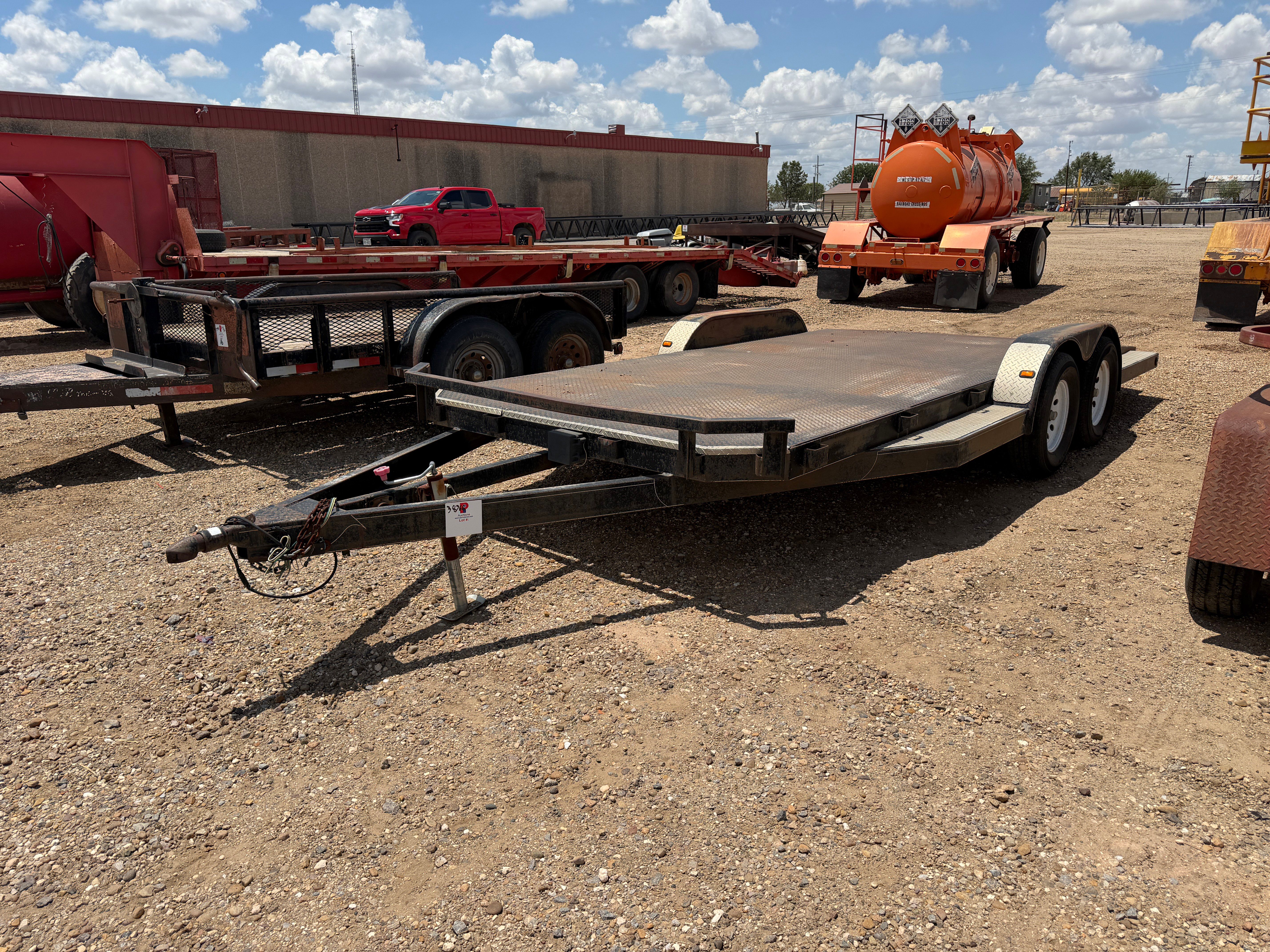 Used 18’ t/a Car Hauler Trailer