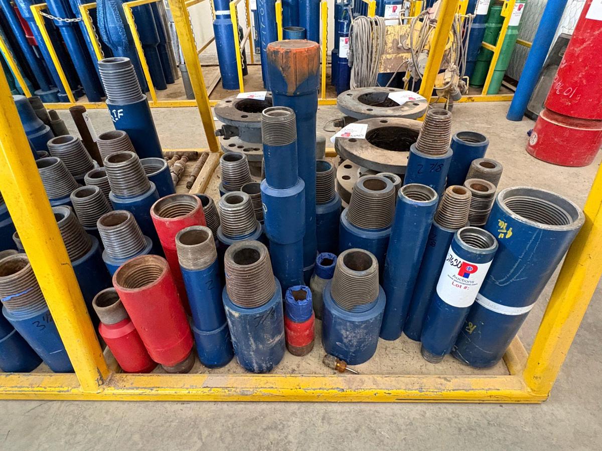 Used (30) assorted x-over subs