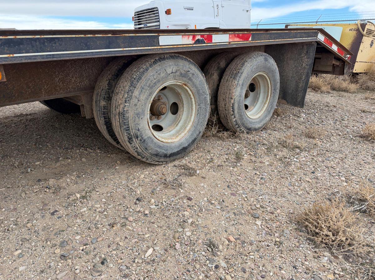 Used 1999 Donahue 24’ Flatbed Pintle Hitch Trailer