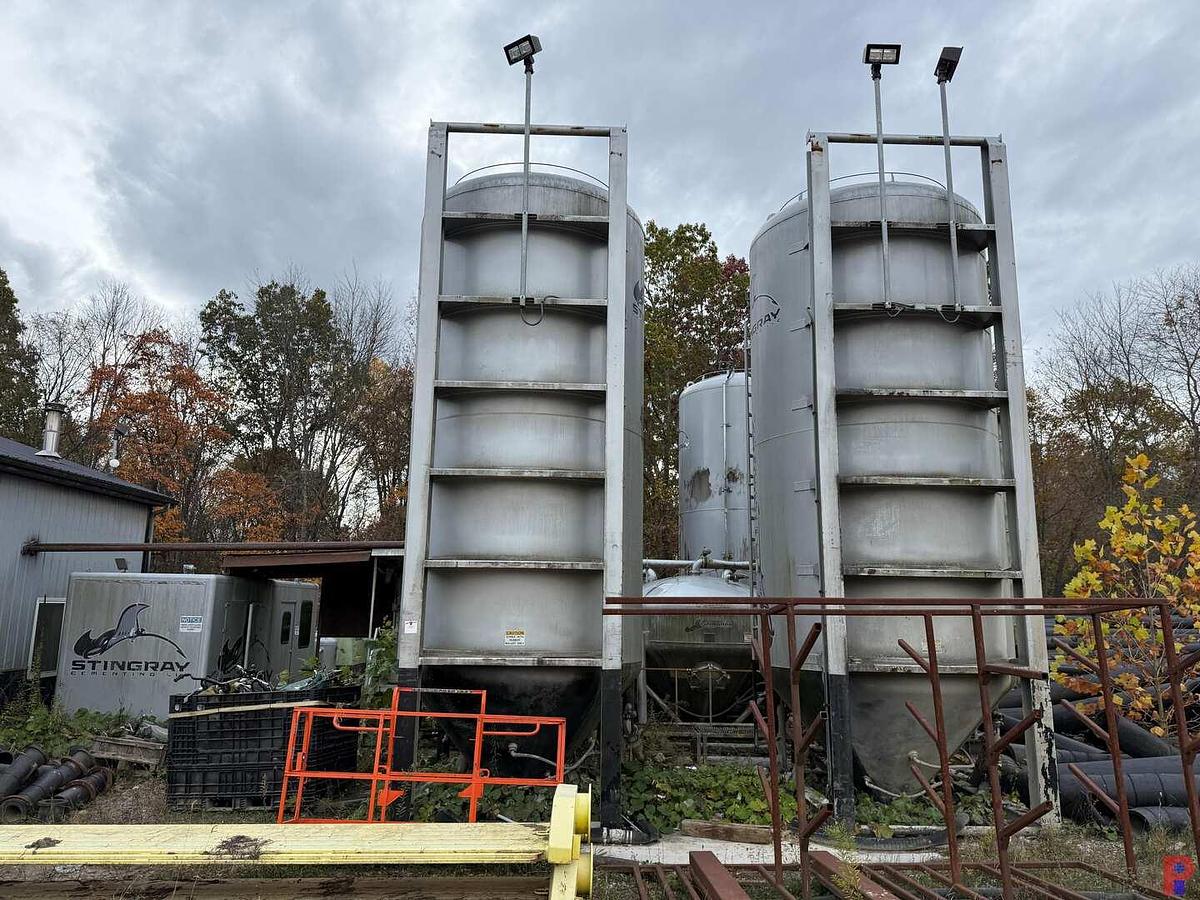 Used 2012 WILCO 5-SILO PORTABLE CEMENT BULK PLANT PACKAGE