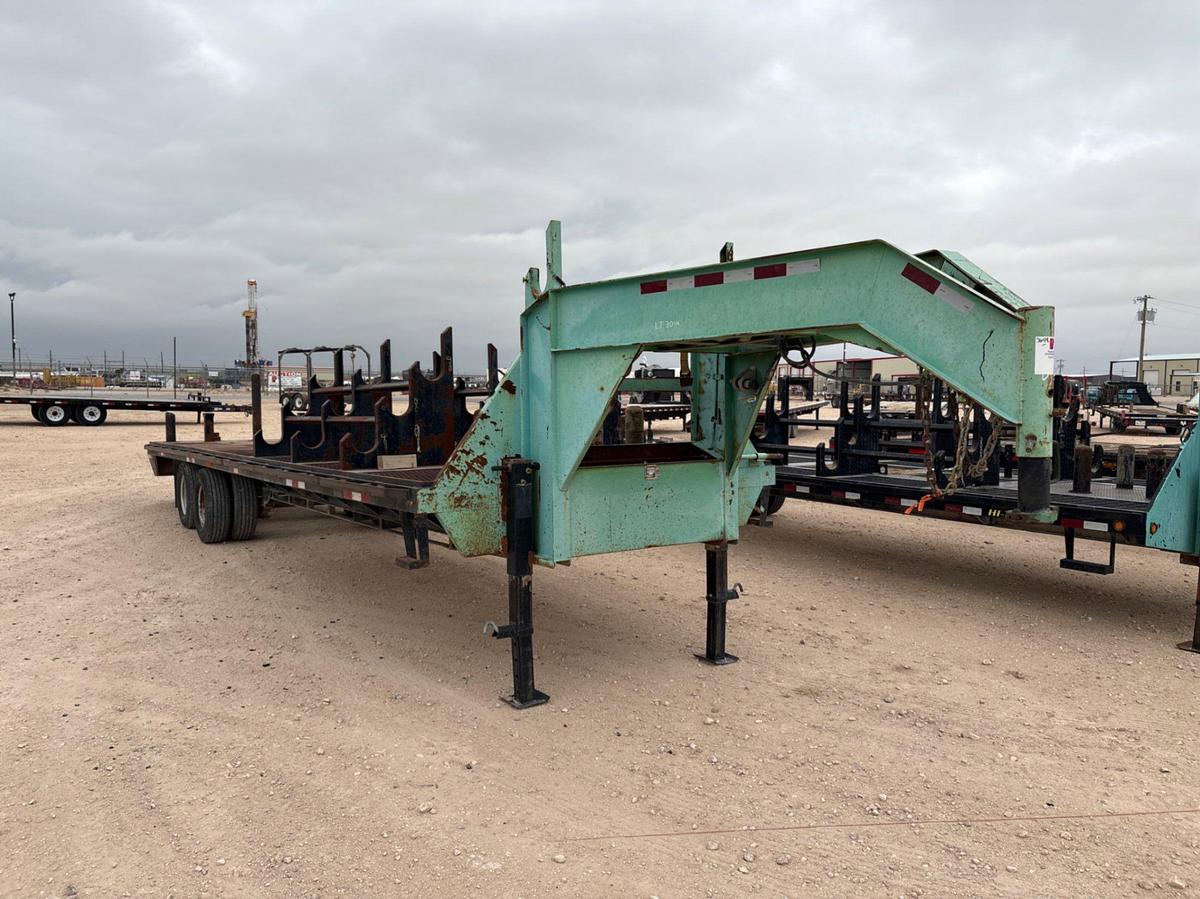 Used 2018 LAMAR TRAILERS 30’ X 102” T/A GOOSENECK TOOL TRANSPORT TRAILER