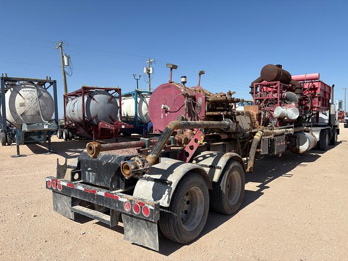 Used 2011 MERTZ T/A FRAC PUMP TRAILER
