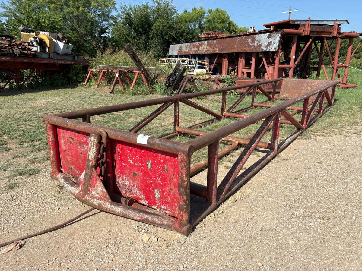 Used 34.5’ x 7.5’ pipe tub
