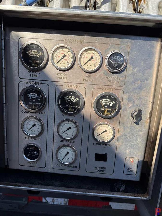 Used 2012 UE MANUFACTURING 2250 HP QUINTUPLEX 3-AXLE FRAC PUMP TRAILER (FIELD READY)