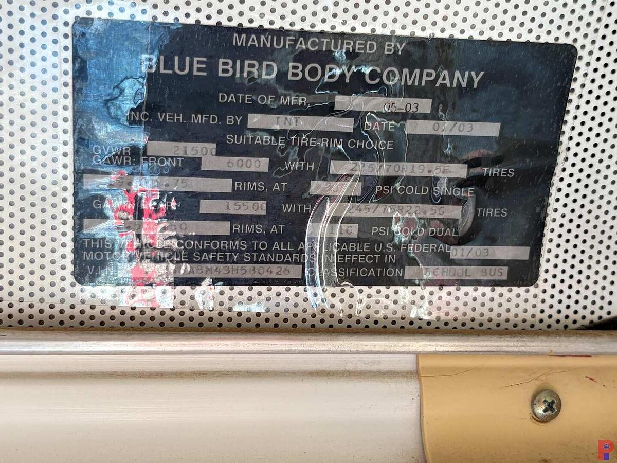 Used 2003 INTERNATIONAL 3800