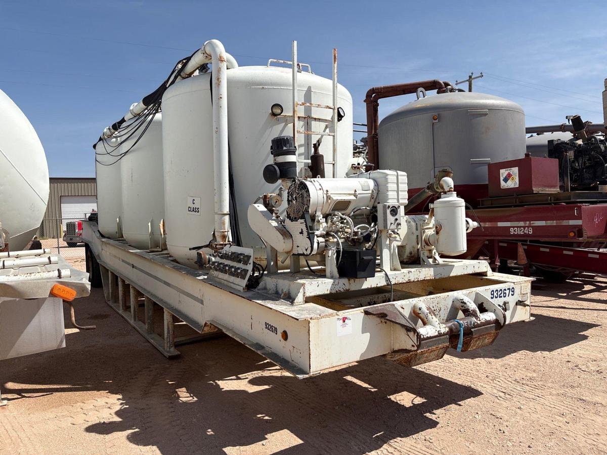 Used 2007 SHOPBUILT 4-POD S/A DRY BULK TANK TRAILER